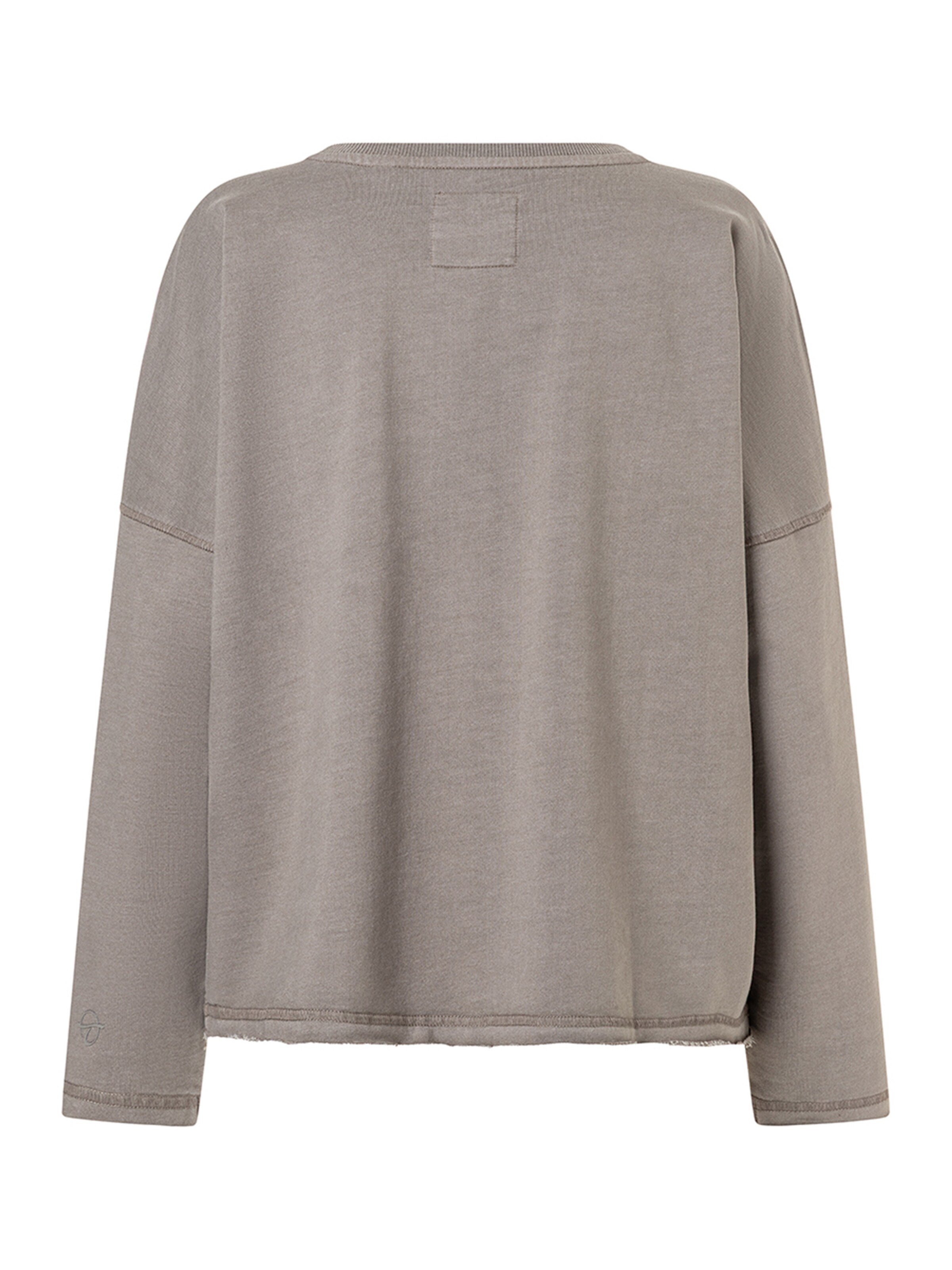 TIMEZONE Sweatshirt 'Oversized' in Brown
