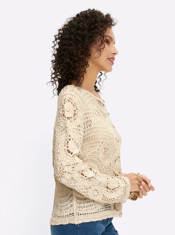 Giacchetta 'Ajour' di heine in beige