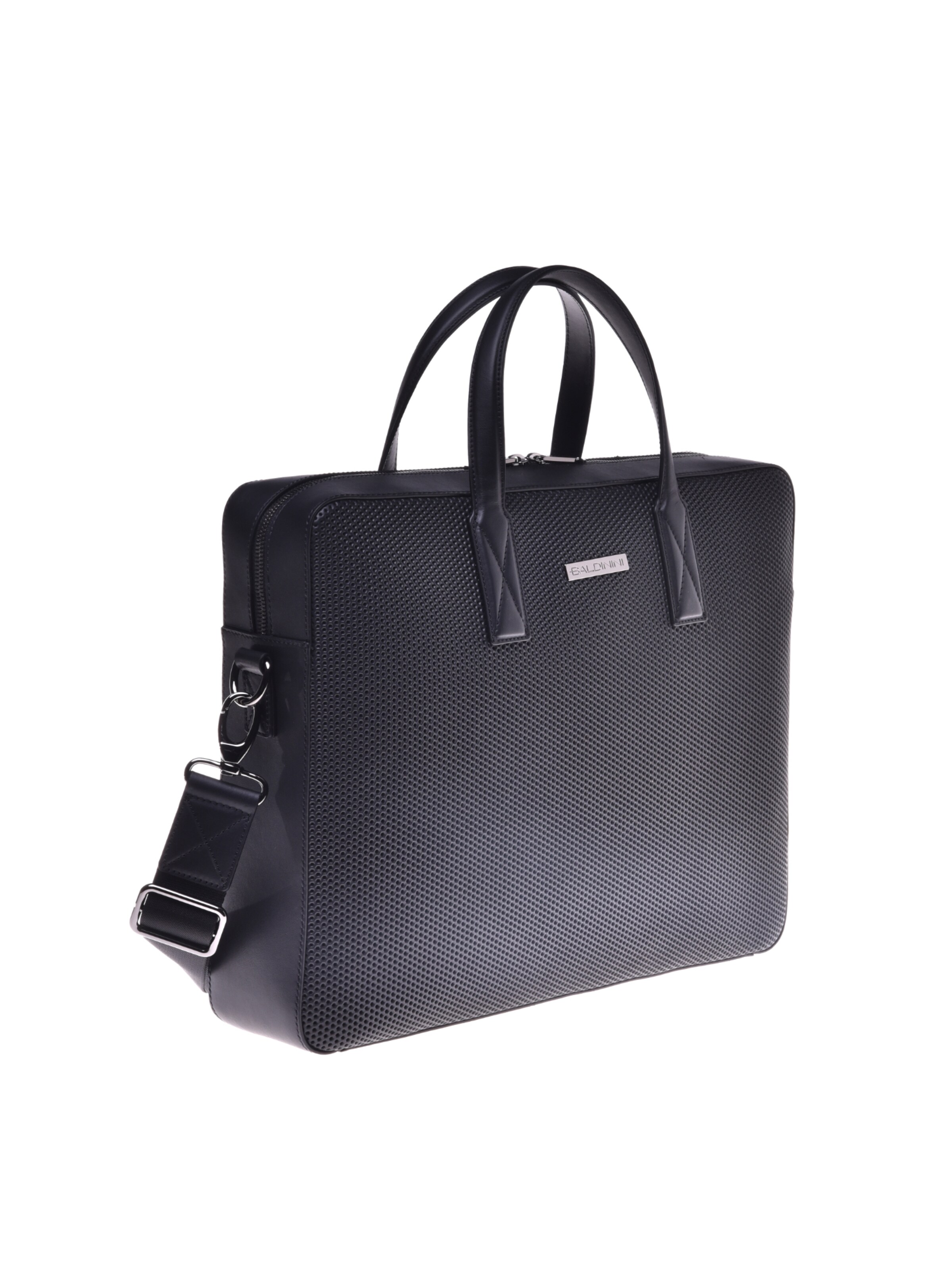 BALDININI Aktentas in Zwart