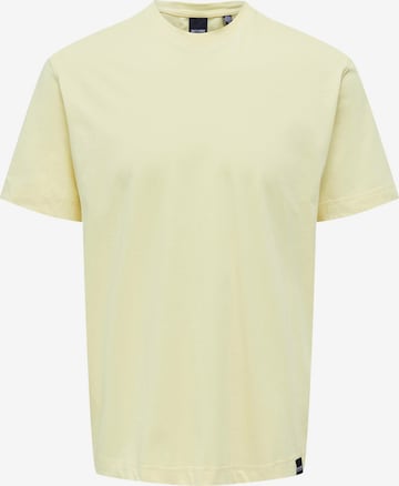 T-Shirt 'MAX' Only & Sons en jaune : devant