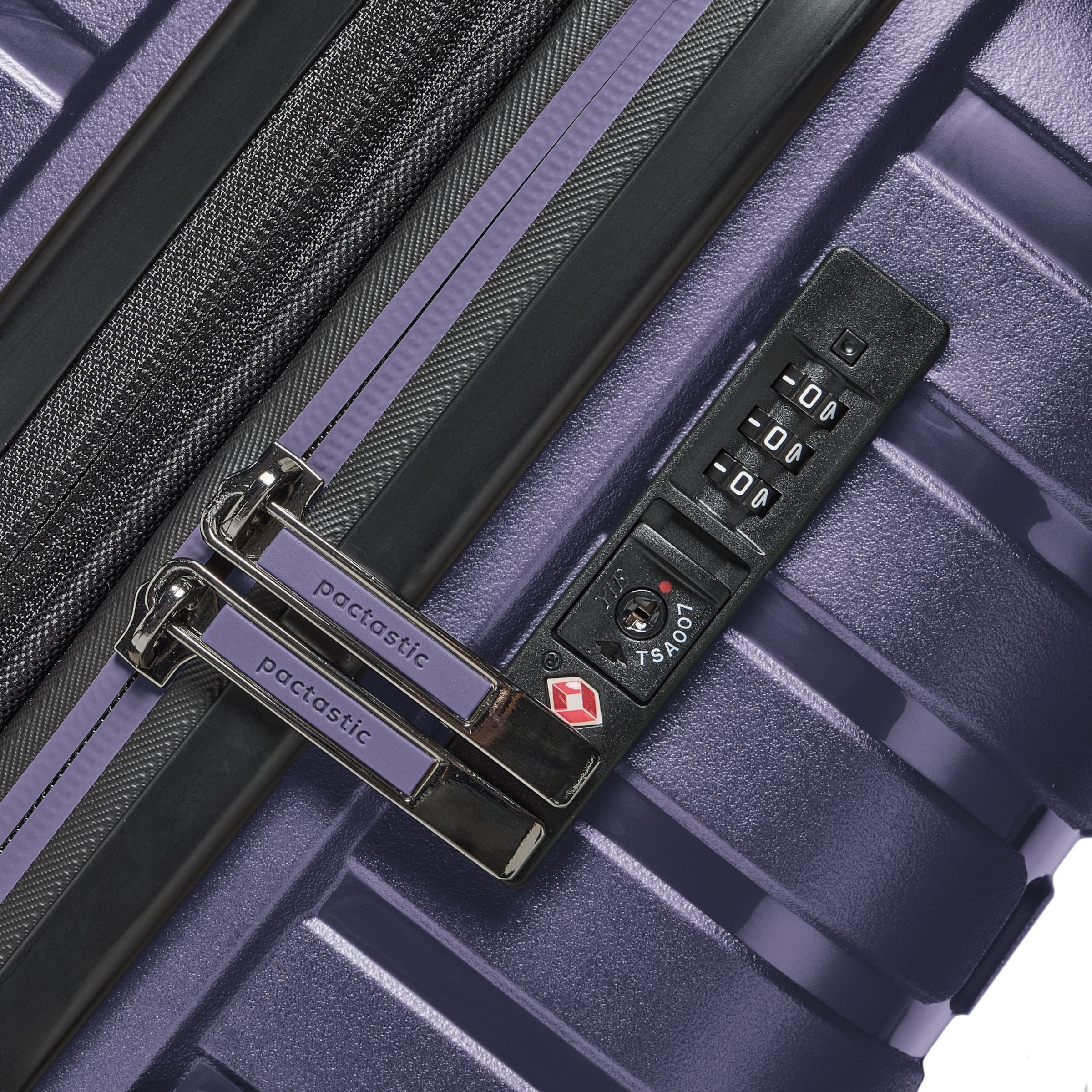 Pactastic Suitcase set in Purple