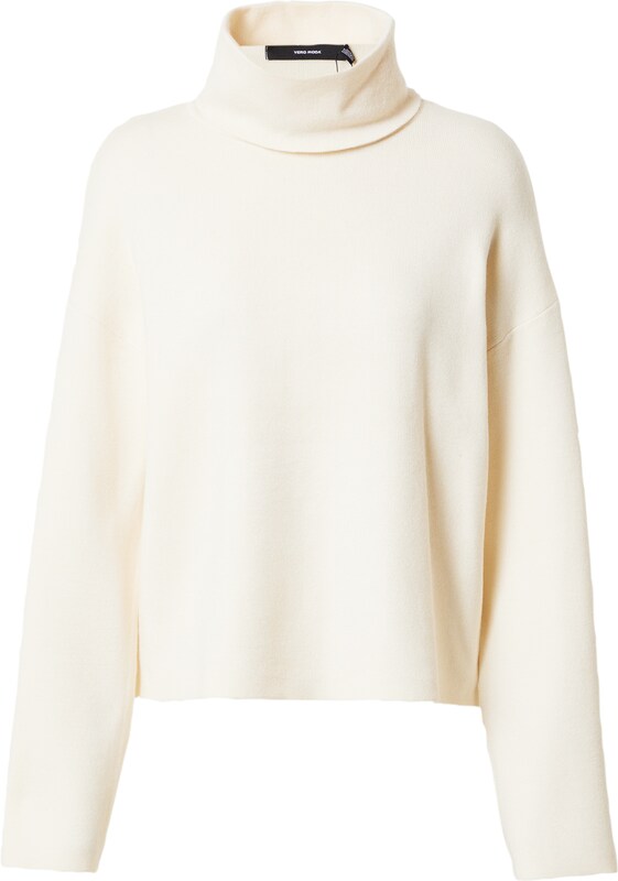 VERO MODA Pullover 'Gold' in Hellgrau VERO MODA Pullover 'Gold' in Hellgrau