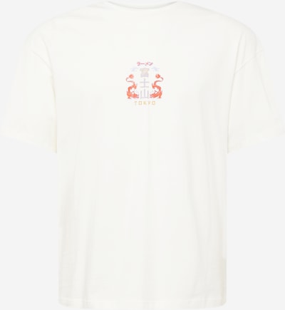 JACK & JONES Shirt 'BRADLEY OCCASION' in de kleur Crème / Geel / Sering / Oranje, Productweergave