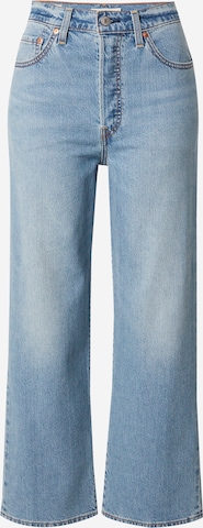 LEVI'S ®regular Traperice 'Ribcage Straight Ankle' - plava boja: prednji dio