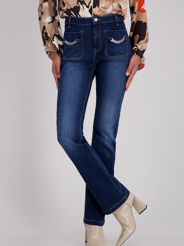 Bootcut Jeans di monari in blu: frontale