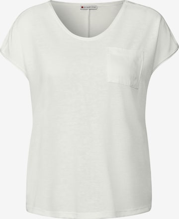 STREET ONE Shirt in White: front