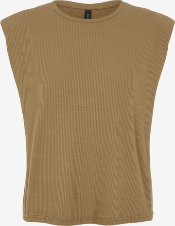 Y.A.S Tall Top 'Elle' in Brown: front