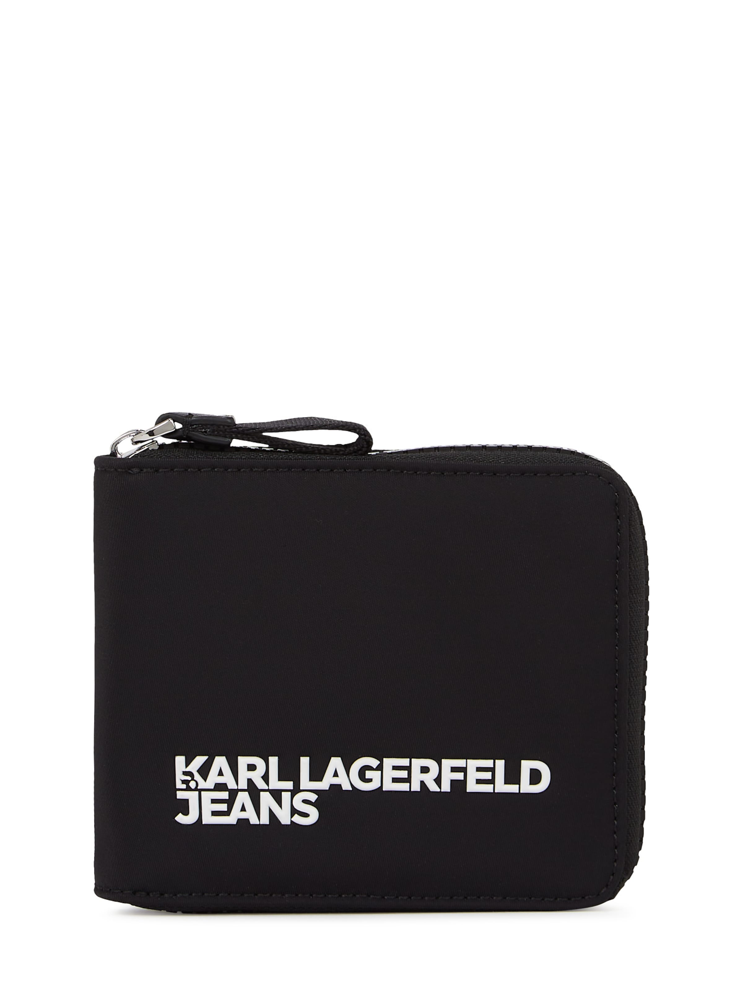 Portofel de la KARL LAGERFELD JEANS pe negru: față