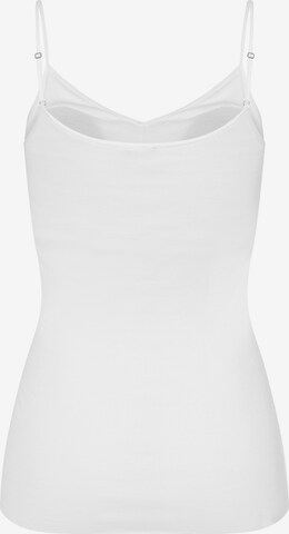 Hanro Top ' Cotton Seamless ' in Weiß
