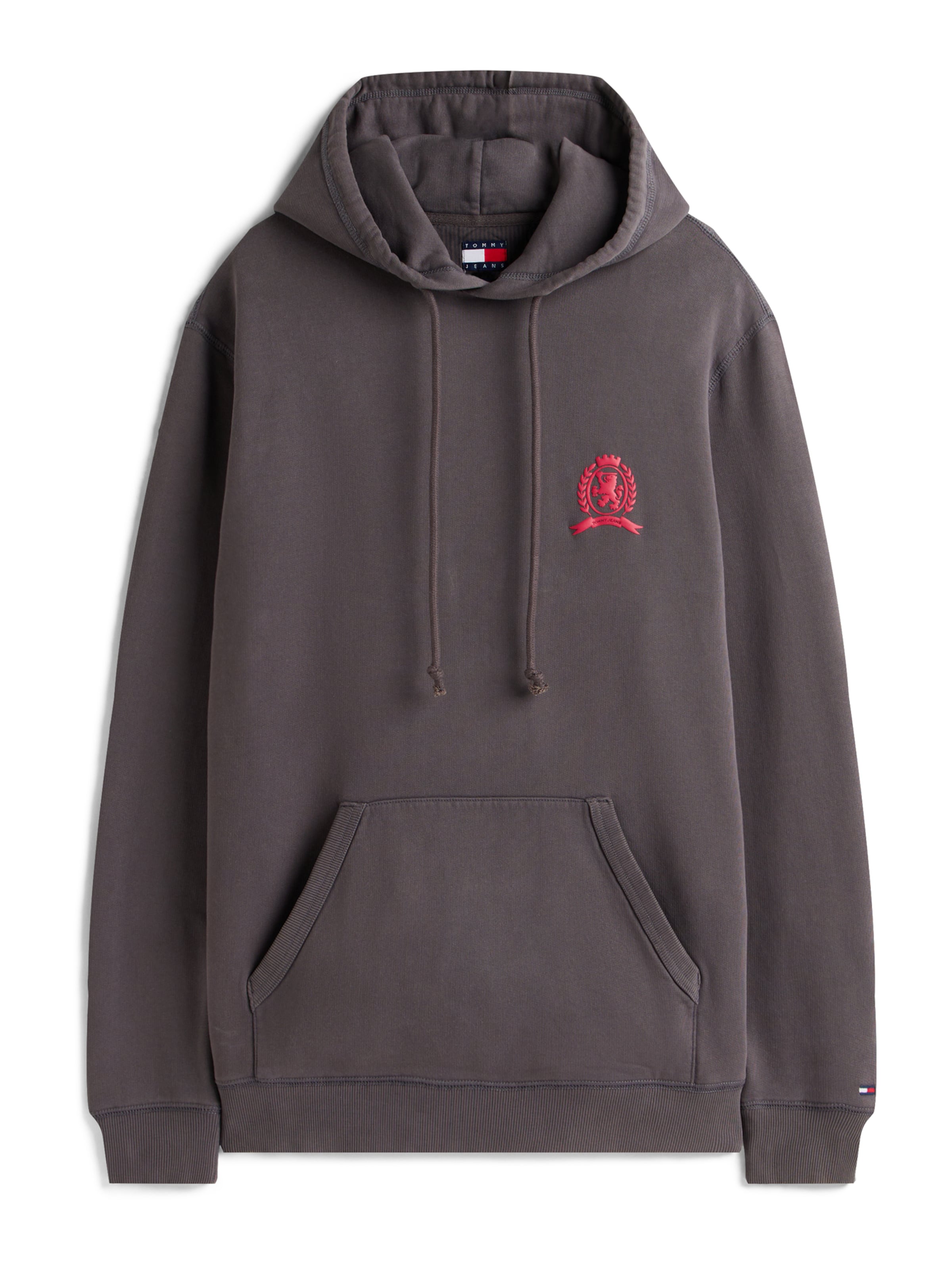 Tommy Jeans - Sudadera 'PLAY' en marrón: frente