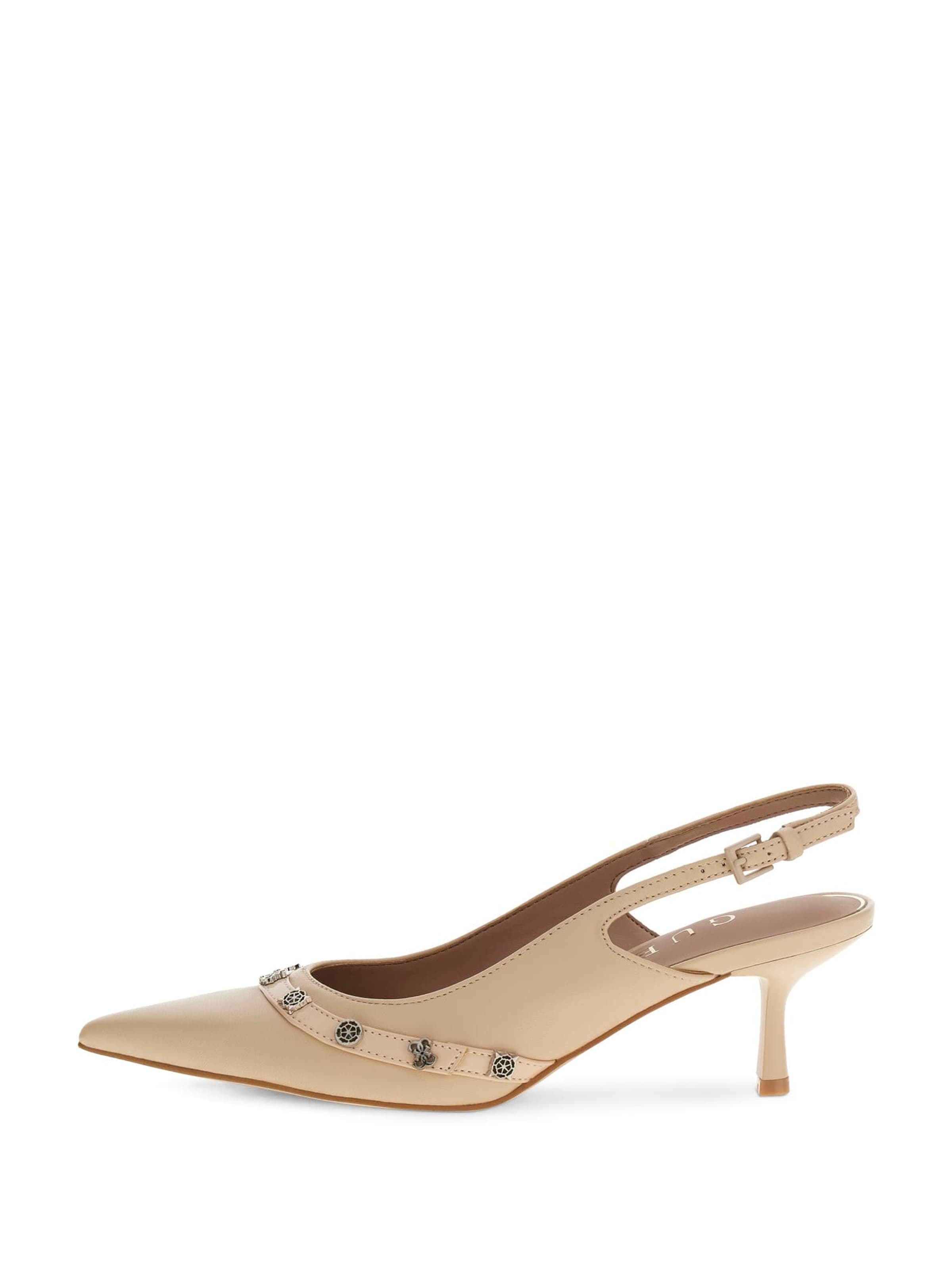 GUESS Slingback Pumps 'Yanai' in Beige: front