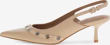 GUESS Slingback Pumps 'Yanai' in Beige: front