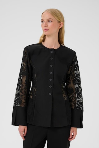 KAREN BY SIMONSEN Bluse 'Brynja' i sort: forside