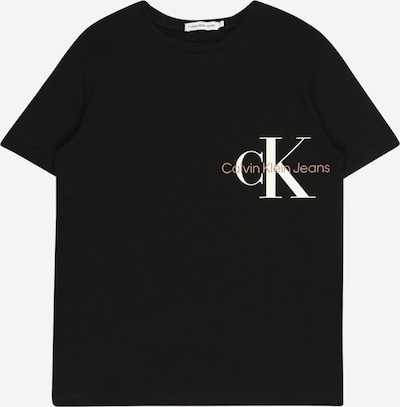 Calvin Klein Jeans Tričko - svetlohnedá / čierna / biela, Produkt