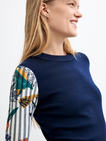 Pull-over Desigual en bleu