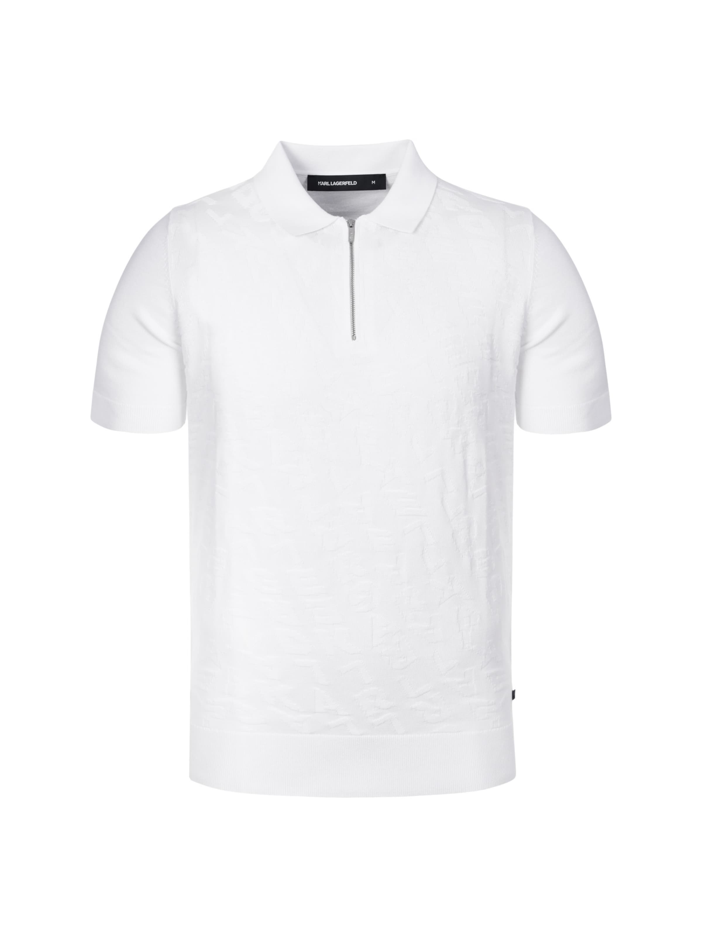 Karl Lagerfeld Shirt ' 655007 ' in White: front