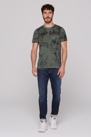 CAMP DAVID Shirt in Green