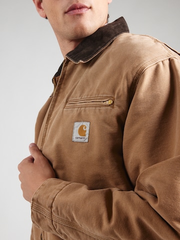 Carhartt WIP Välikausitakki 'Detroit' värissä ruskea