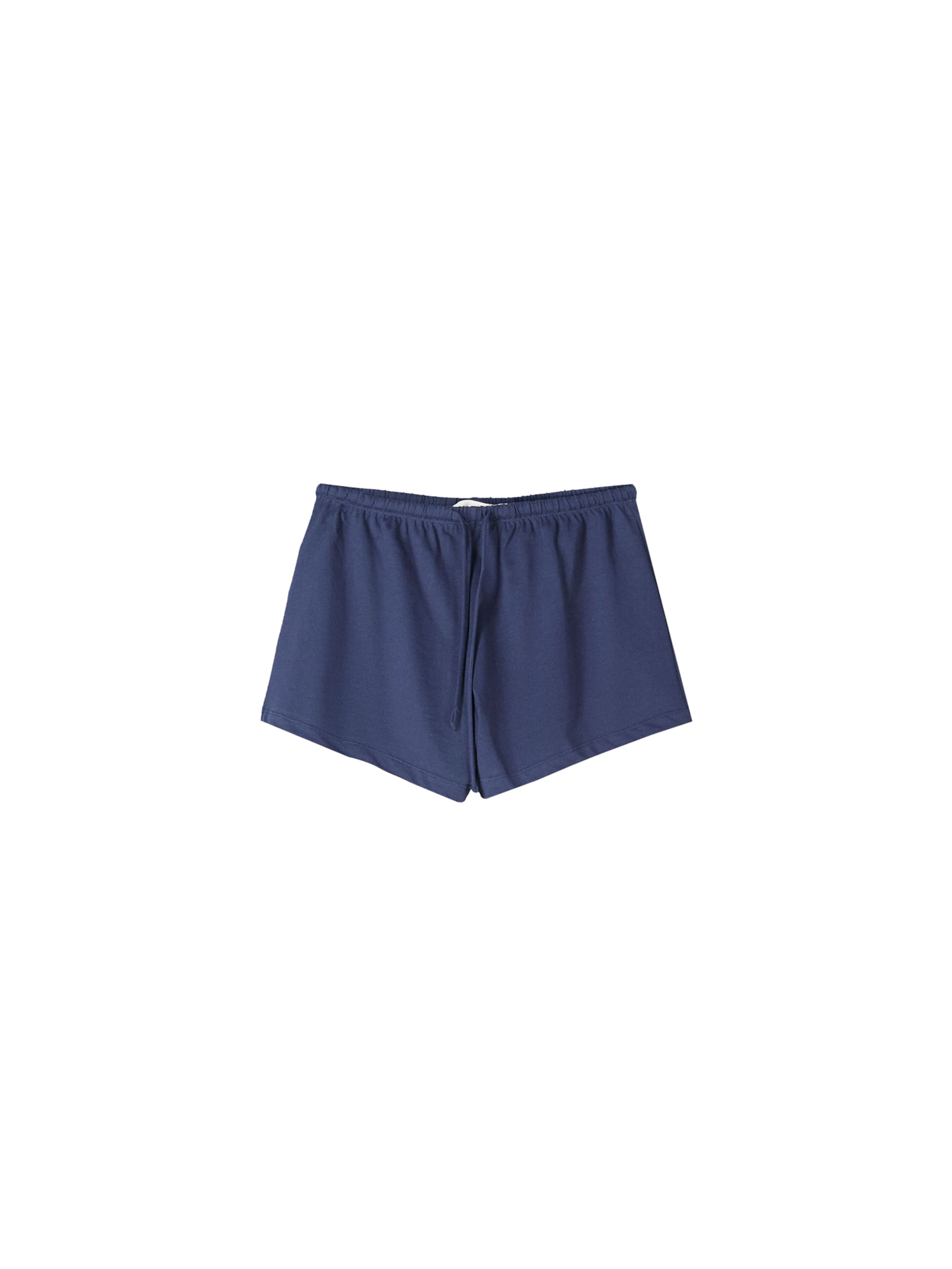 regular Pantaloni di Bershka in blu: frontale