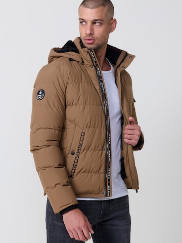KOROSHI Winter Jacket in Brown