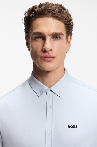 BOSS Regular Fit Businesshemd in Blau