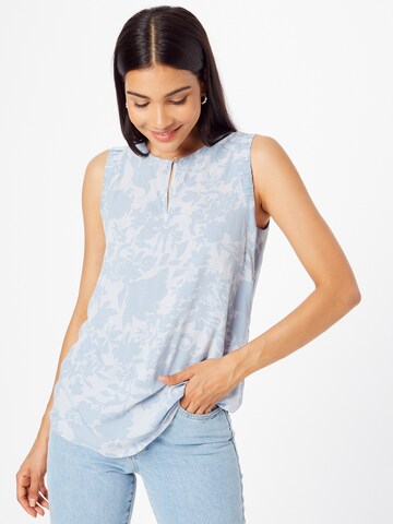 s.Oliver - Blusa em azul: frente