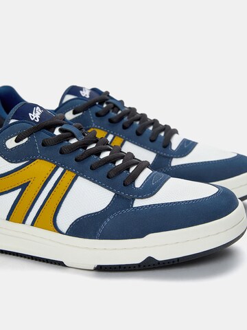 Baskets basses Pull&Bear en bleu