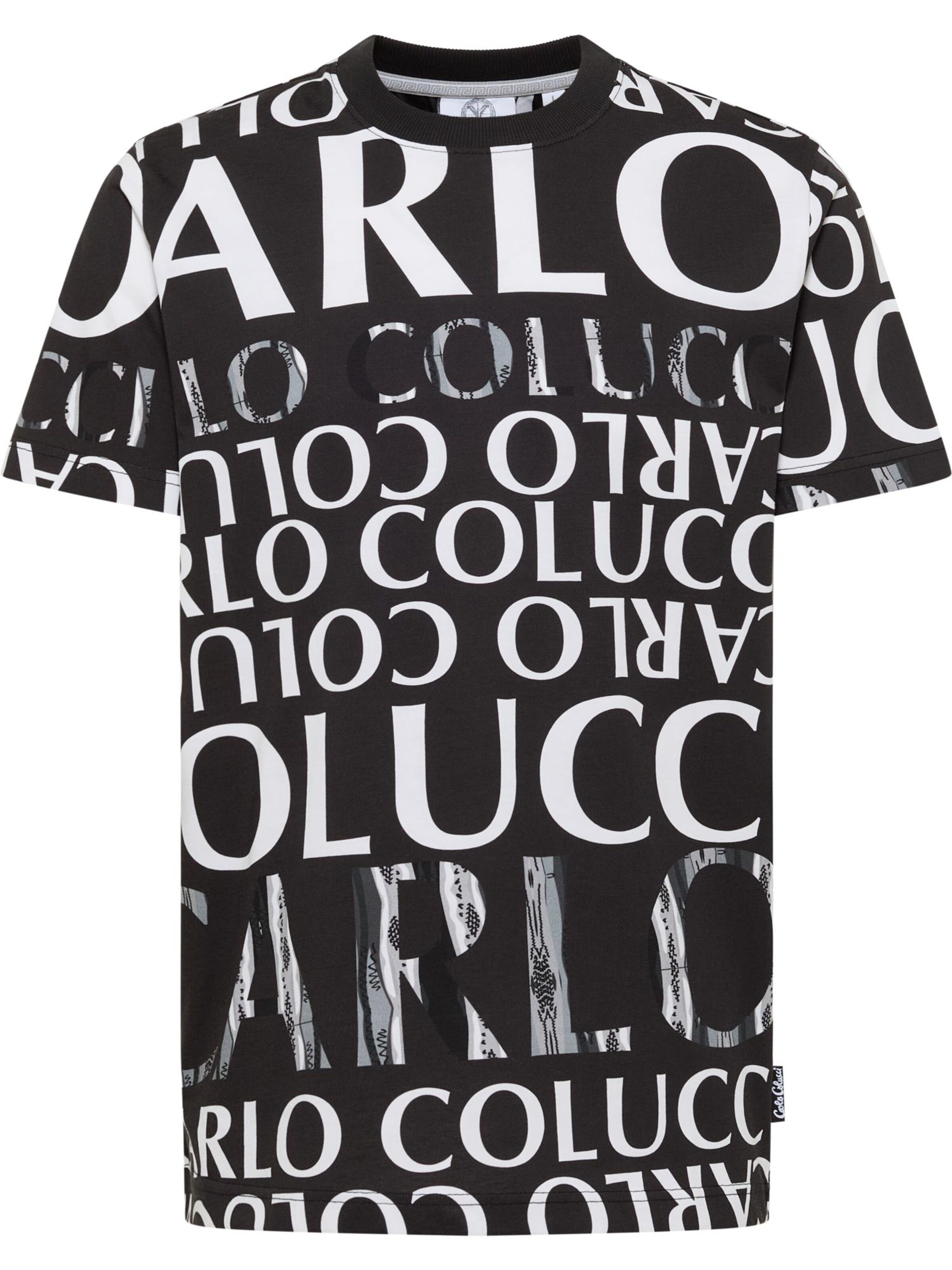 Carlo Colucci Shirt 'Dindo' in Black: front