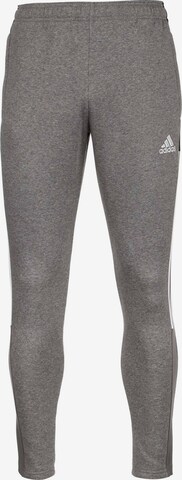 Pantaloni sportivi 'Tiro 21' di ADIDAS SPORTSWEAR in grigio: frontale