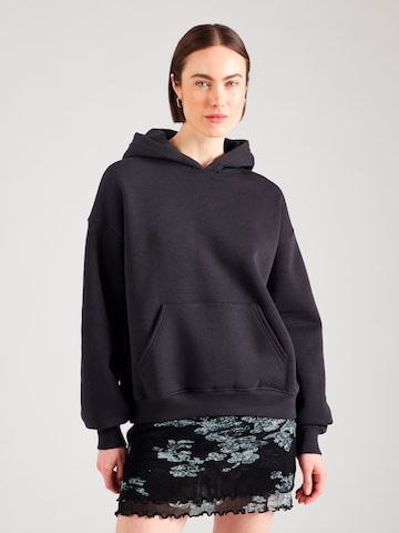 Gina Tricot Sweatshirt in Grijs: voorkant