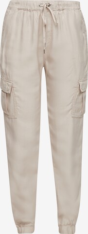 QS Tapered Cargo Pants in Beige