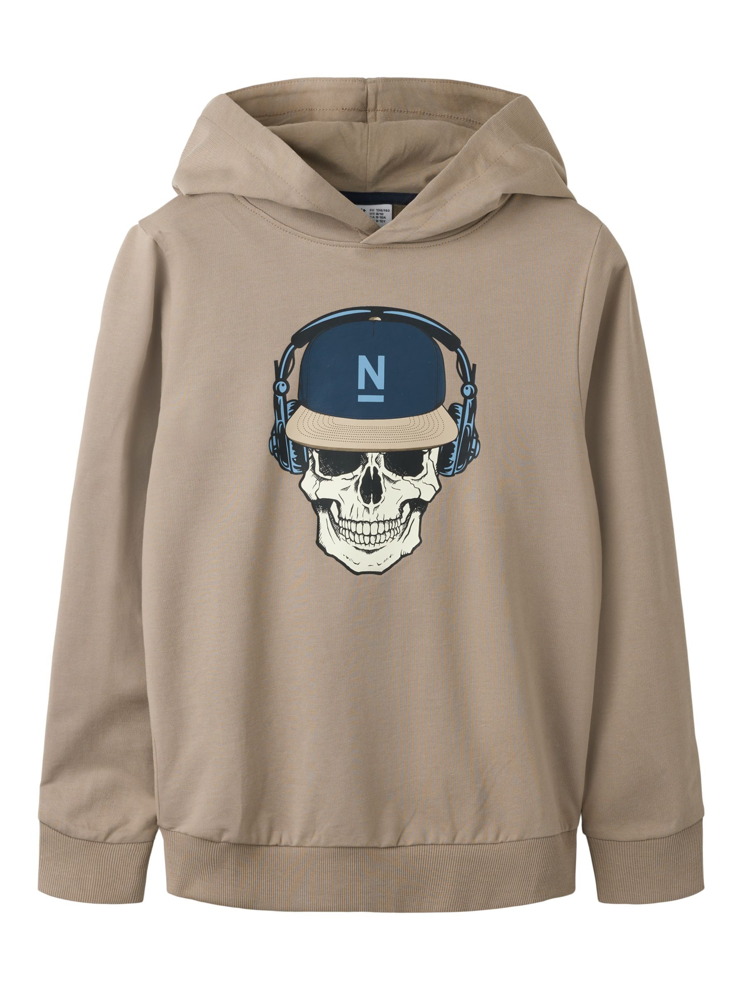 Sweat NAME IT en beige : devant