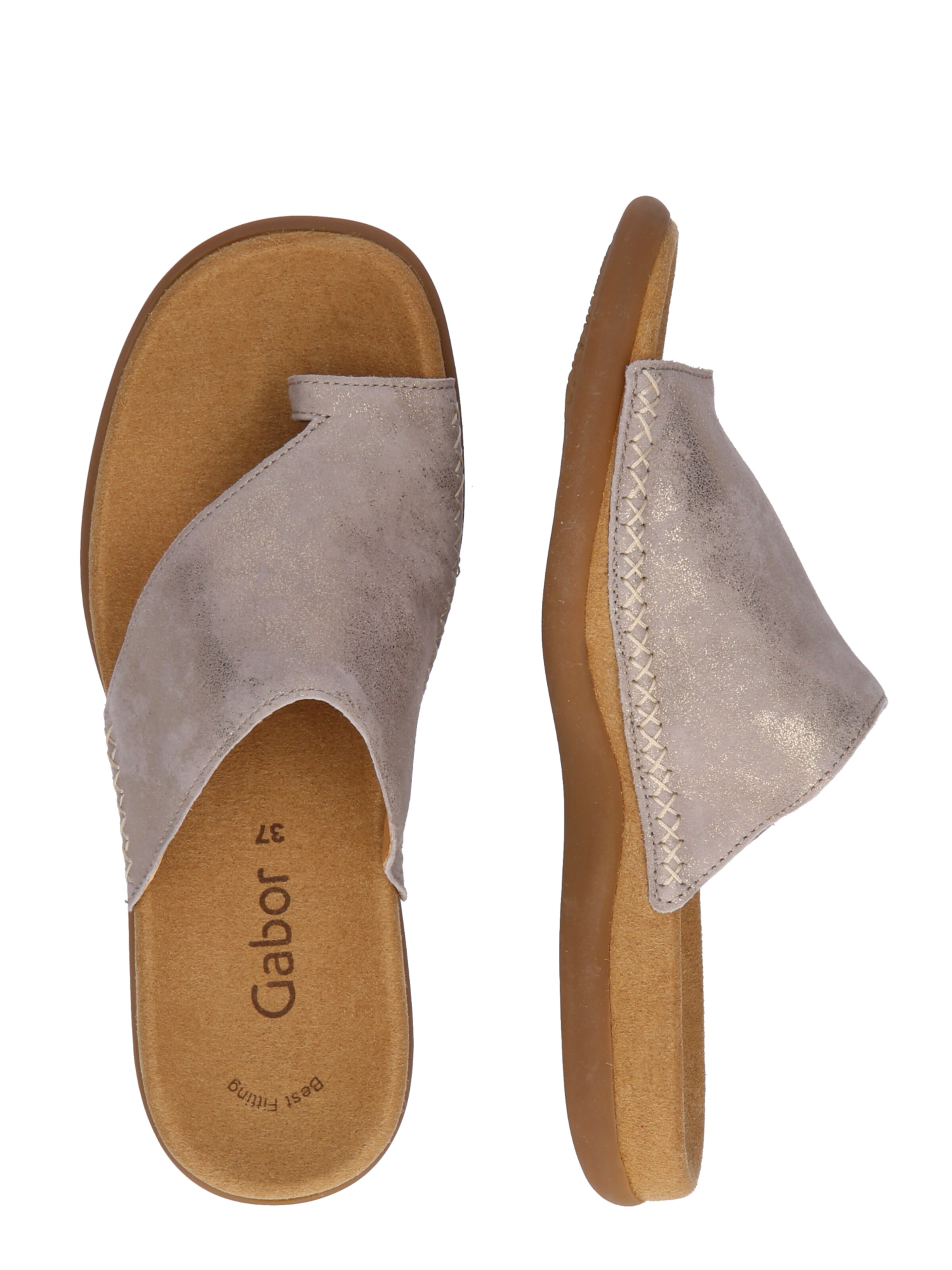 GABOR Teenslipper in Beige
