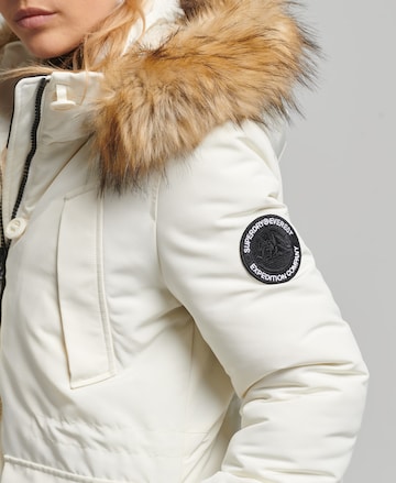 Superdry Winter jacket 'Everest' in White