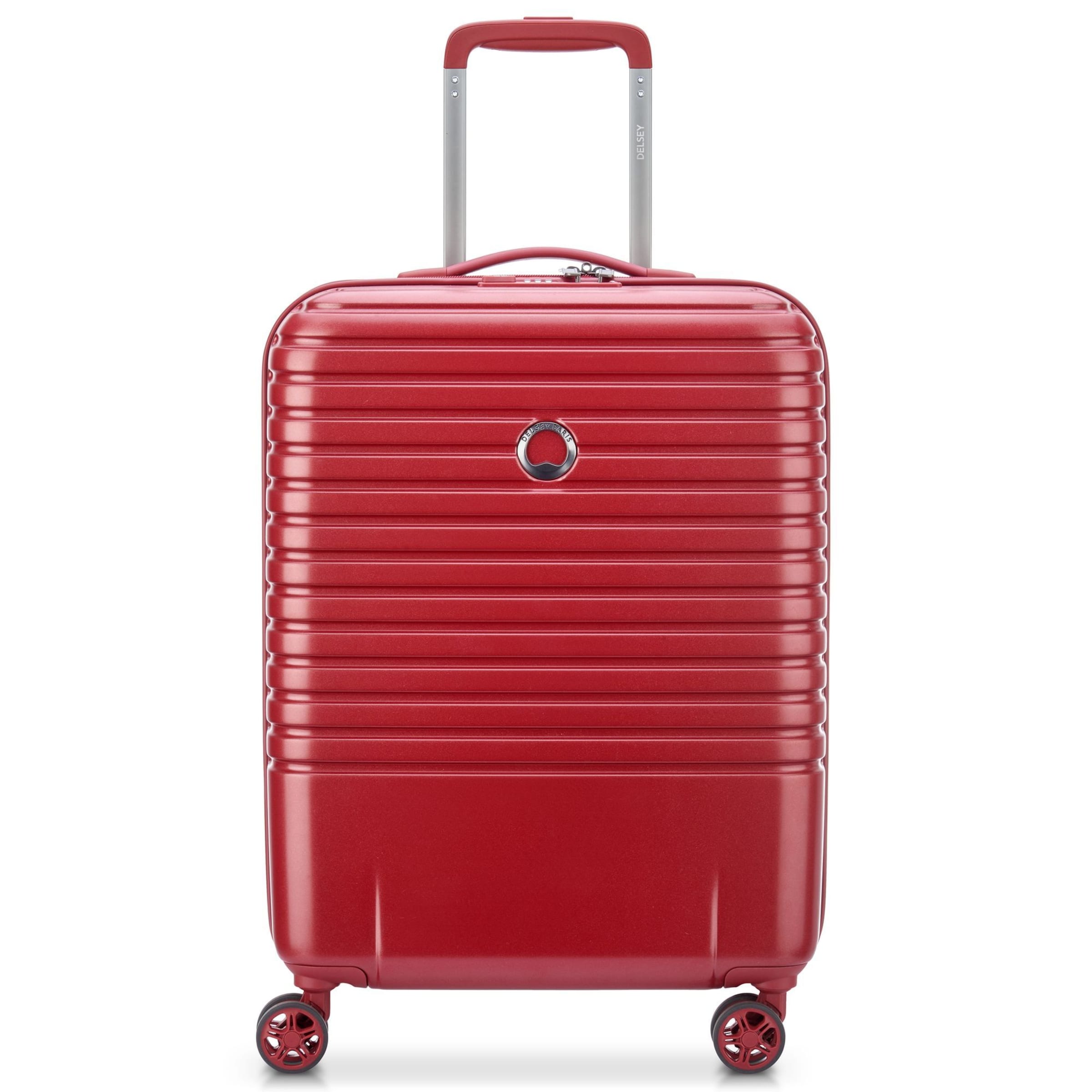 Trolley 'Caumartin' di Delsey Paris in rosso: frontale