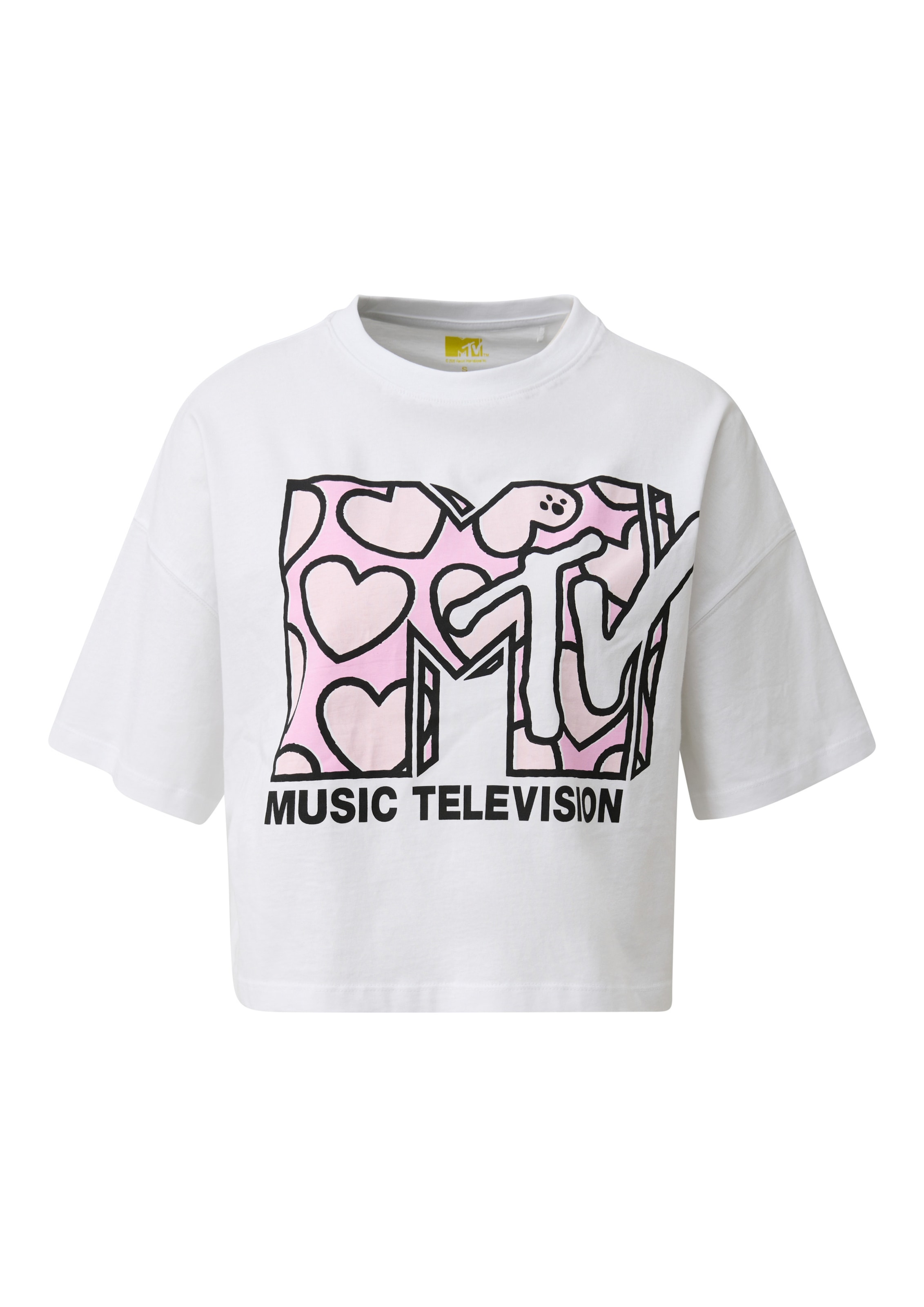 QS T-Shirt in Weiß: Vorderseite