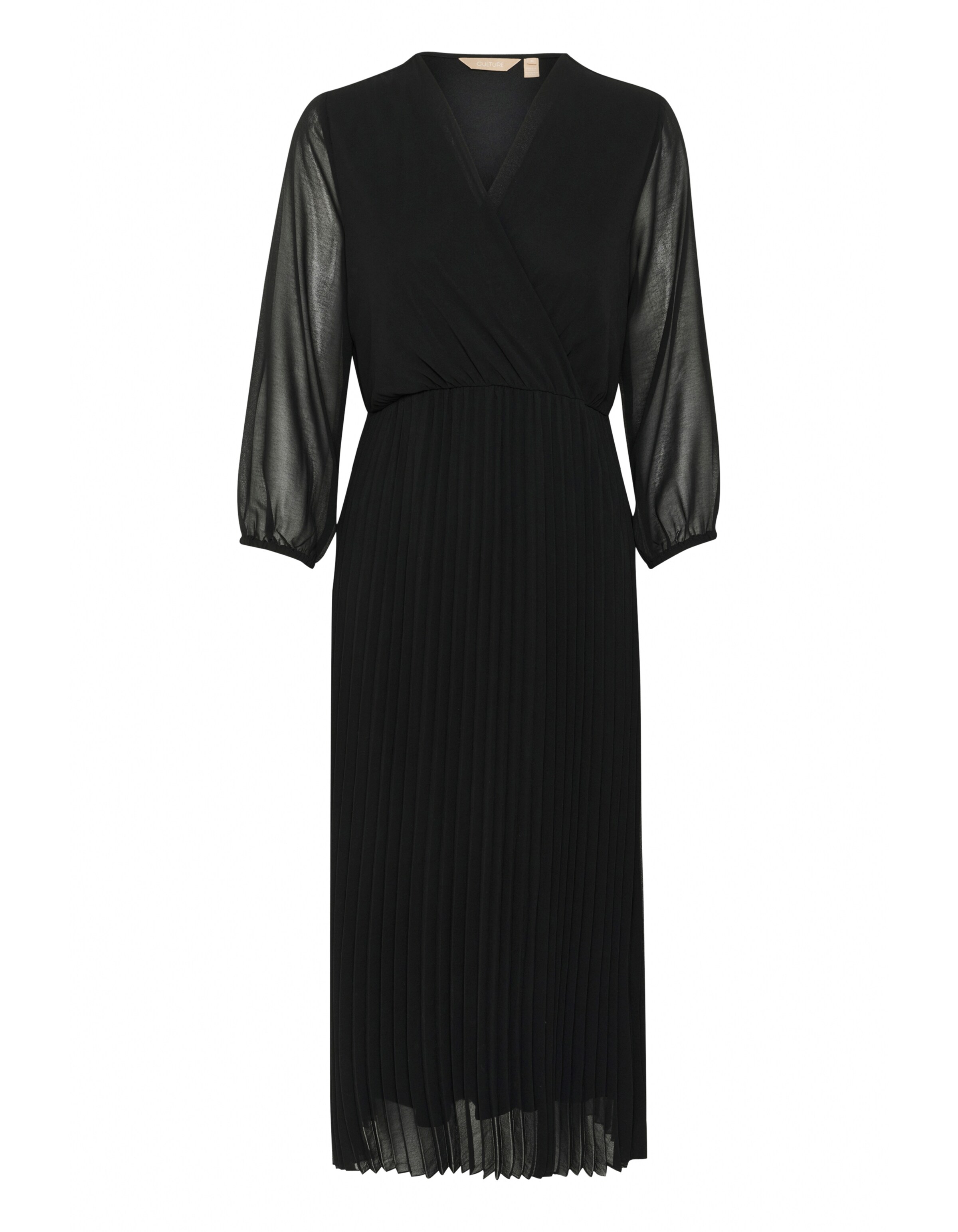 CULTURE Kjole 'Kila' i sort: forside