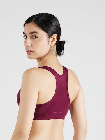 ONLY PLAY Bralette Sports Bra 'MARTINE' in Red