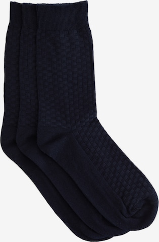 WE Fashion Sokken in Blauw: voorkant
