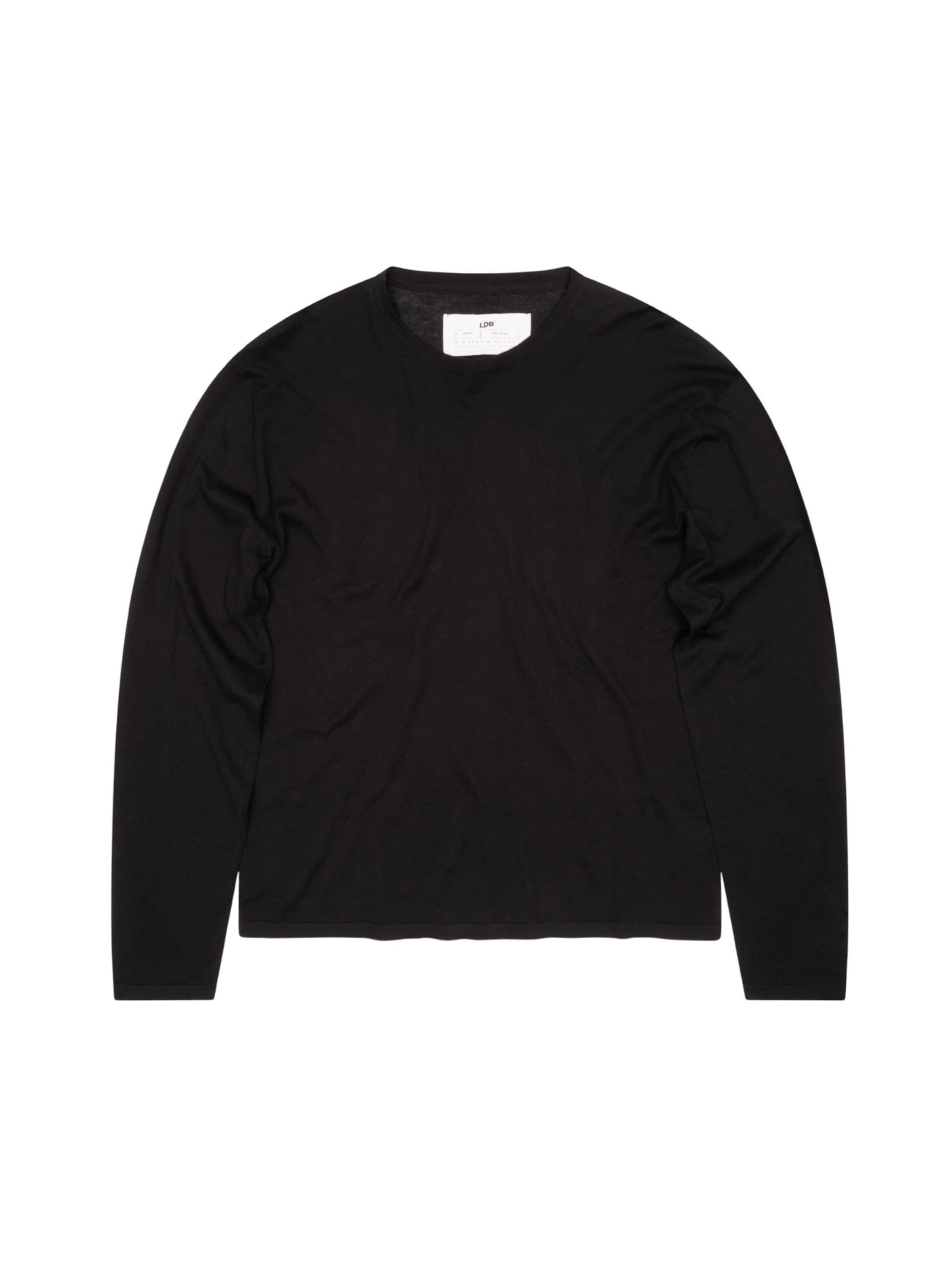 T-Shirt 'Pull Plume' LDB en noir : devant