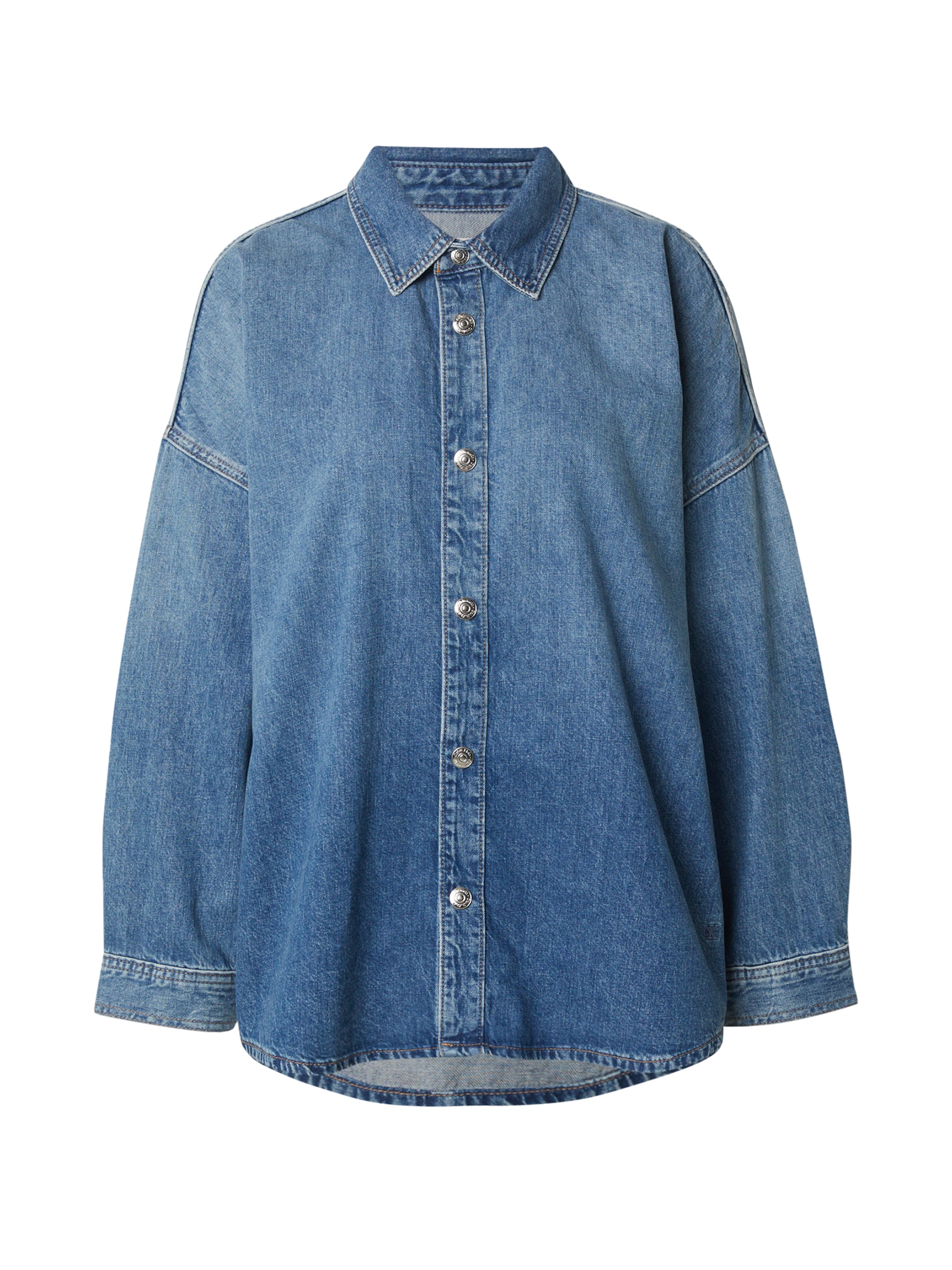 Calvin Klein JeansBluza - plava boja: prednji dio