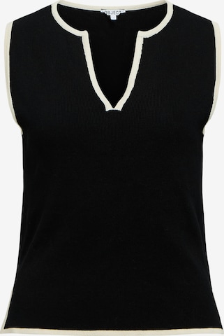 OBJECTTop s naramenicama 'OBJViva' - crna boja: prednji dio