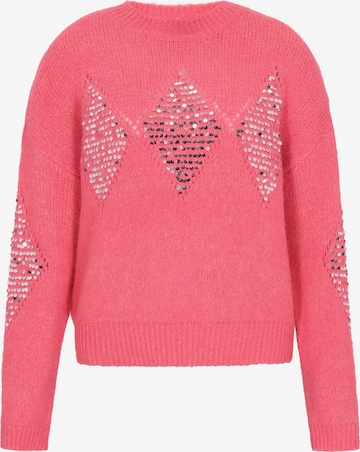 IZIA - Jersey en rosa: frente