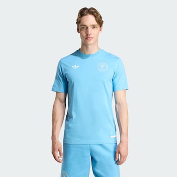 T-Shirt 'Inter Miami CF' ADIDAS ORIGINALS en bleu : devant