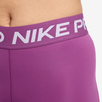 NIKE Skinny Workout Pants 'Pro' in Pink