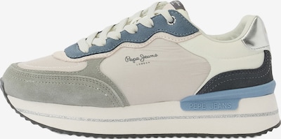 Pepe Jeans Nízke tenisky 'RUSPER' - krémová / svetlobéžová / zafírová / kaki, Produkt