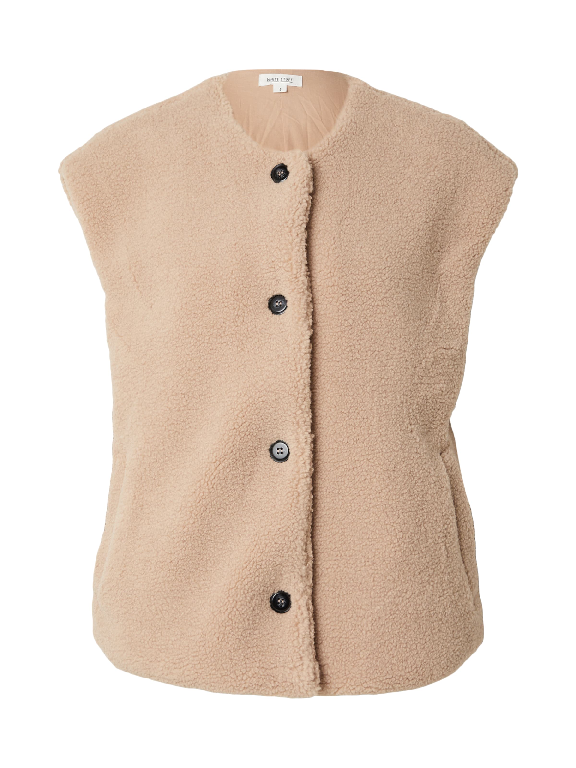 WHITE STUFF Bodywarmer 'Borg' in Bruin: voorkant