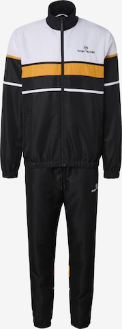 Sergio Tacchini Strój treningowy 'Scorpione' w kolorze czarny: przód