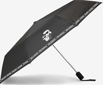 Parapluie ' Ikonik 2.0 ' Karl Lagerfeld en noir : devant