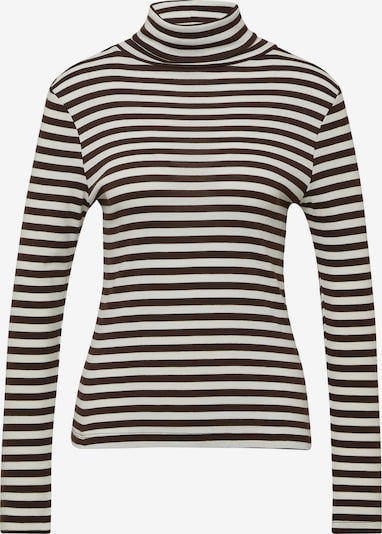 s.Oliver Shirt in XS in ecru / dunkelbraun, Produktansicht